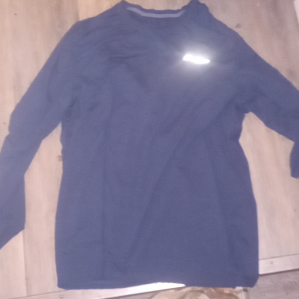 Eddie bower men's long sleeve black extra large shirt